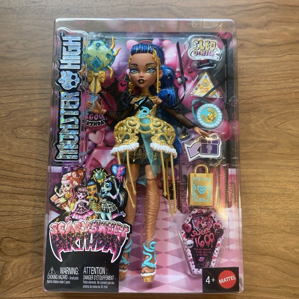 Monster High Skaris Cleo de Nile Doll New in Box Mattel‎ NIB